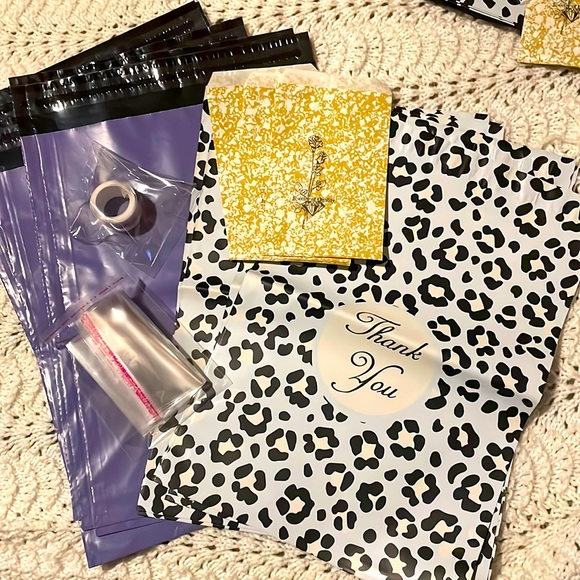 Other 6 Piece Mailing Bundle Large Poly Mailers Stickers Jewelry Bags